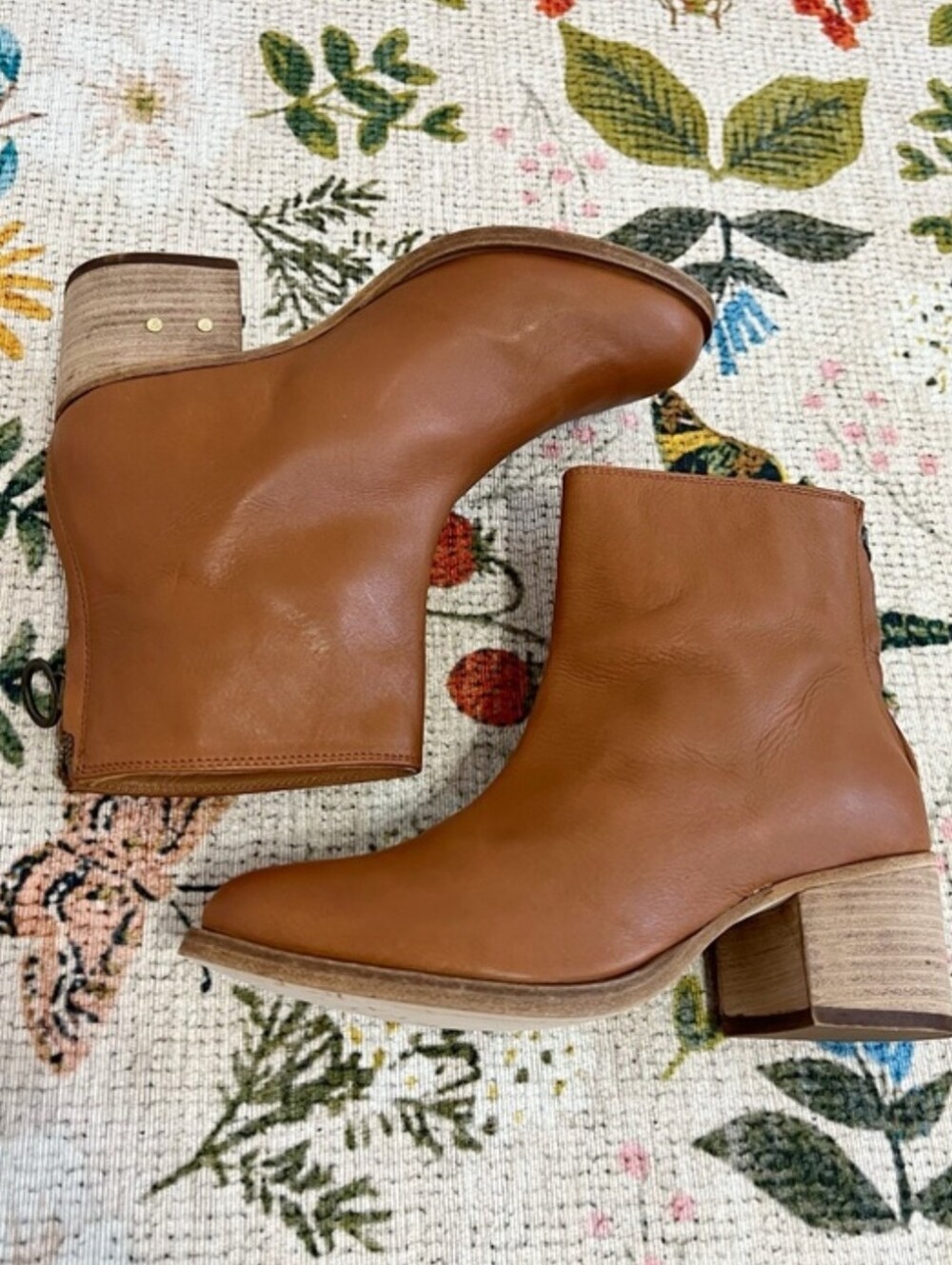 New In Box Anthropologie Beek Pheasant Leather Boots - Picture 4 of 16